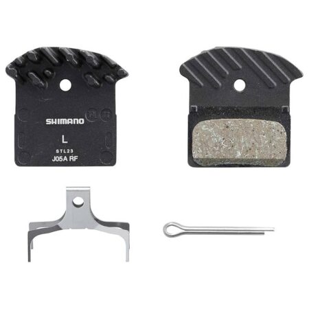 RESIN PAD W/ FIN (J05A-RF), PAD SPRING, W/SPLIT PIN, 1 PAIR, IND.PACK